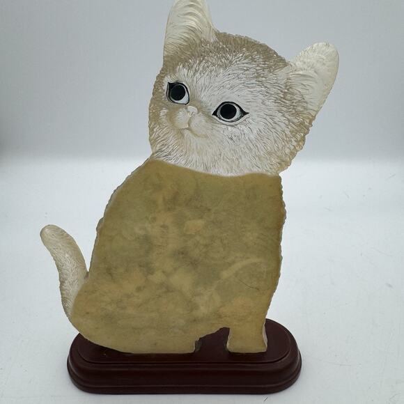 RARE - Set of 4 Bradford Jurgen Scholz Ltd Ed Purr-Fect Day Cat Kitten Figurines - Picture 9 of 13